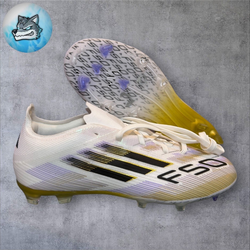 adidas F50 Elite FG Road to Glory Gold Soccer Cleats Kids Youth Size 2.5 JH7713